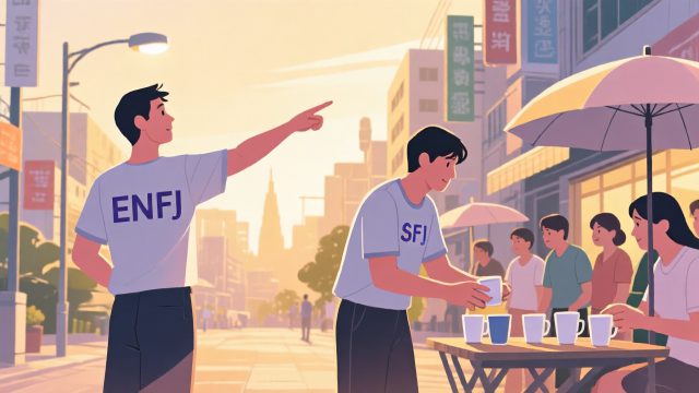 ENFJ × ESFJ：你們明明很愛對方，為什麼總在小事上耗盡電量