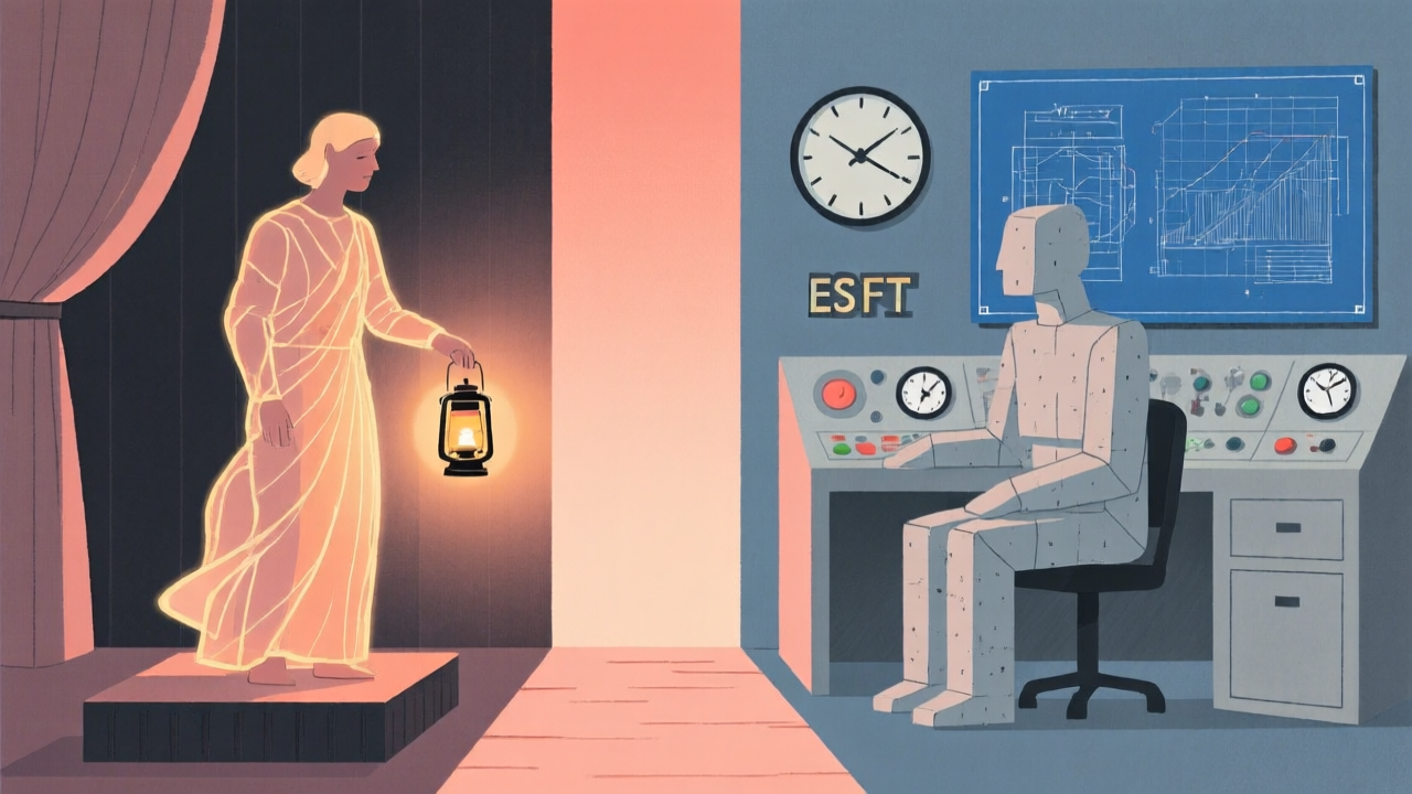 ENFJ × ESTJ：你的情緒海浪撞上他的水泥牆，怎麼不沉船？
