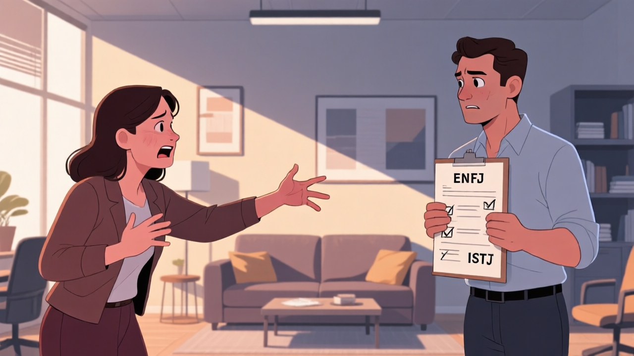 ENFJ 與 ISTJ 的相處場景