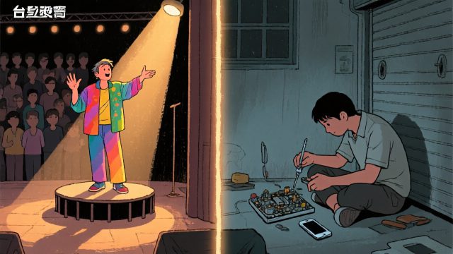 ENFJ × ISTP：你發動了全場，他為什麼還在已讀