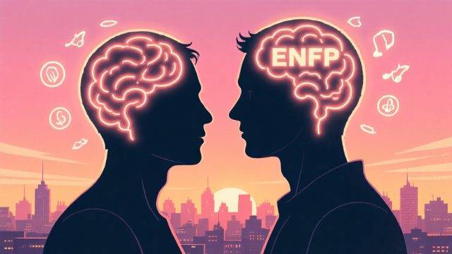 ENFP × ENFP：兩顆停不下來的腦，要怎麼一起落地
