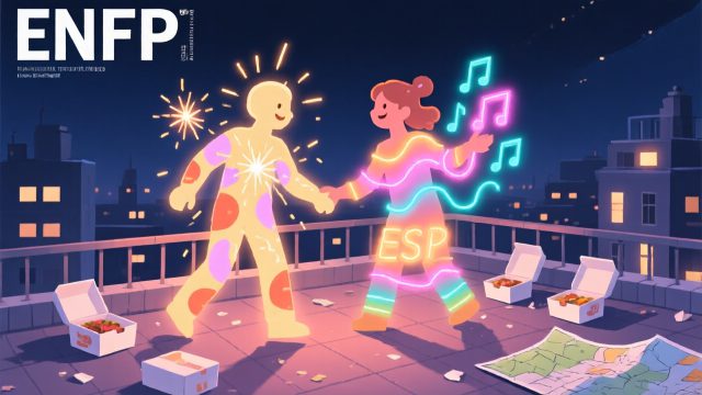 ENFP × ESFP：两个即兴派相遇，谁来记得带钥匙？