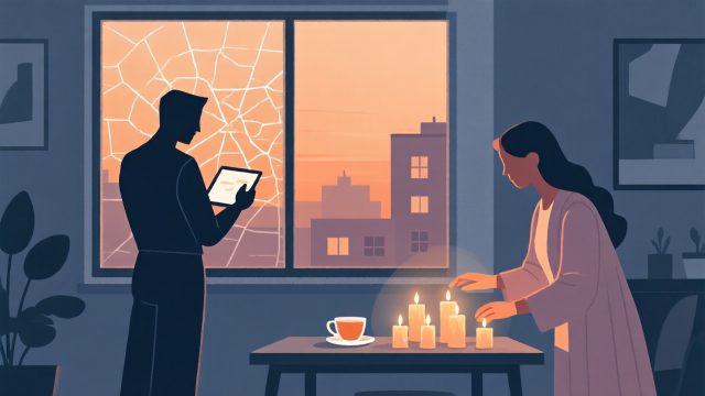 ENTJ × ESFJ：那條已讀三小時的Line，其實不是冷暴力