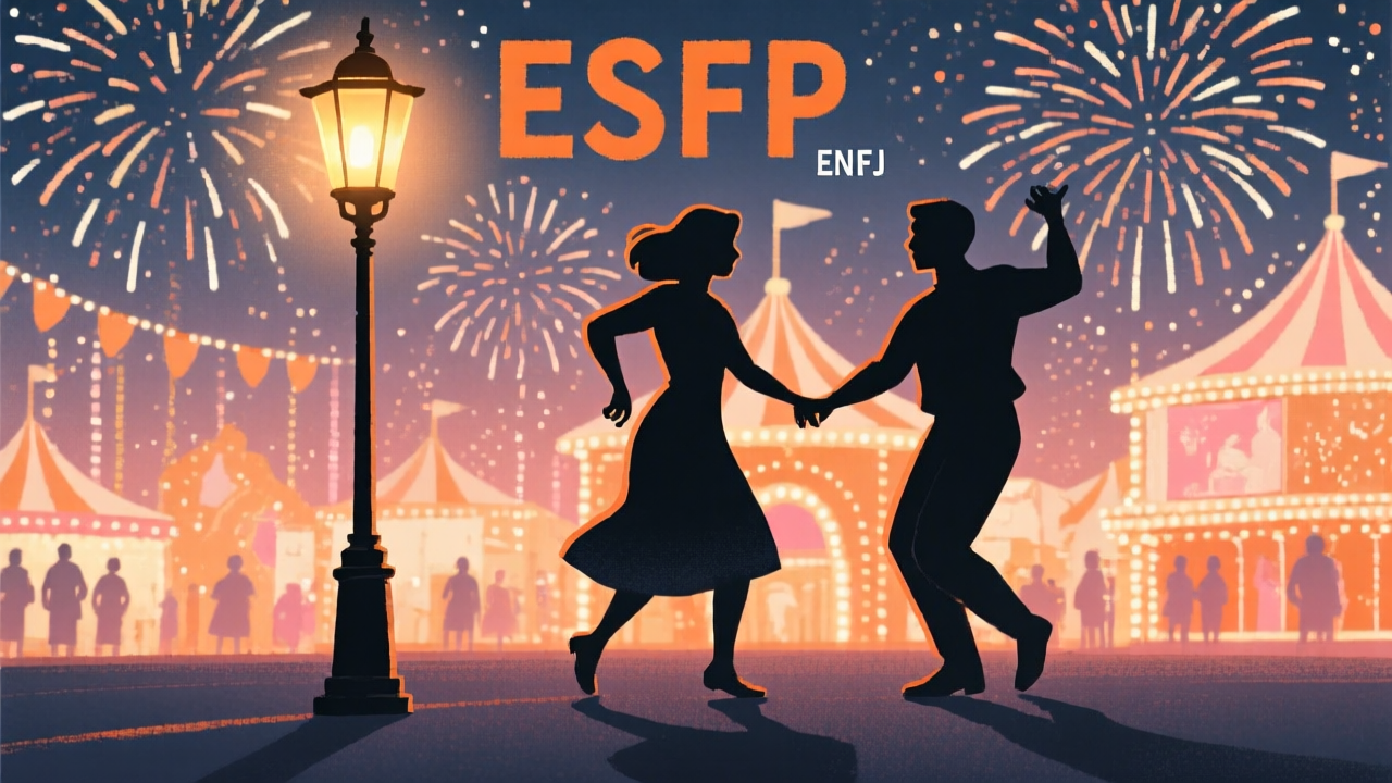 ESFP×ENFJ：你是即興煙火，他是持久暖光，交會時會發生什麼？