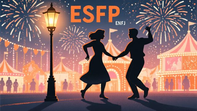ESFP×ENFJ：你是即興煙火，他是持久暖光，交會時會發生什麼？