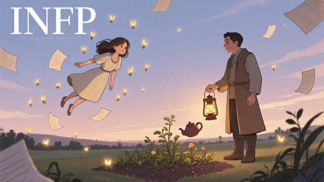 INFP × ISFJ：當你滿腔熱血，對方卻只問你吃飽沒