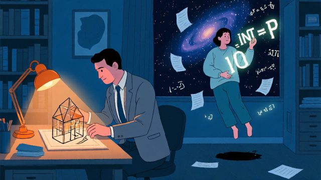 INTJ × INTP：你的人生有計畫，他的腦有平行宇宙