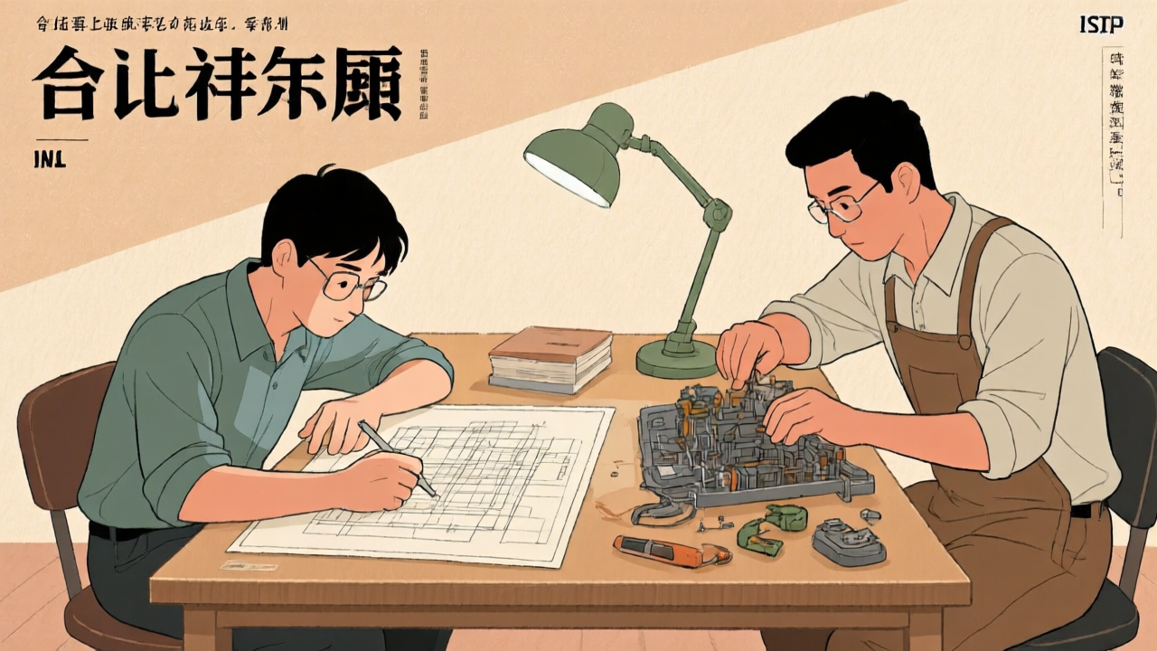 你畫藍圖，他拆機殼：INTJ與ISTP的相處暗號
