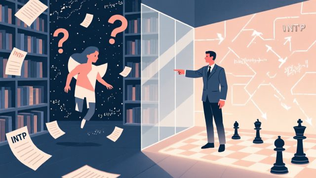 INTP × ENTJ：他把你的哲學變成了待辦清單
