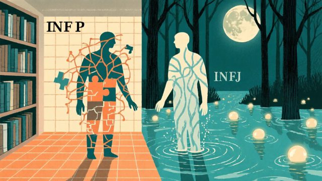 你回訊息慢了三小時，他想了三世紀：INTP與INFJ的相處現場