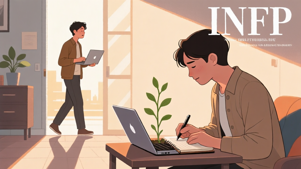 INFP 獨處的場景