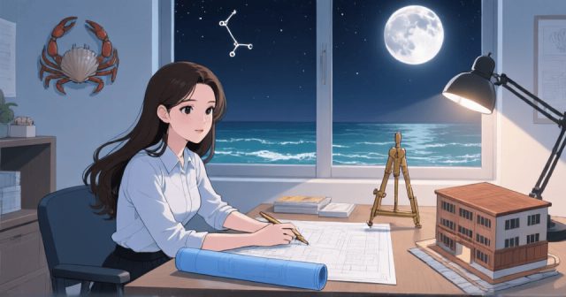 INTJ 與 巨蟹座 的人格組合插圖