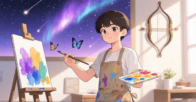 ISFP 與 射手座 的人格組合插圖