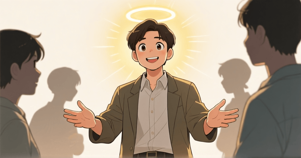 ENFJ 教育家—Webtoon 風格人格代表插圖