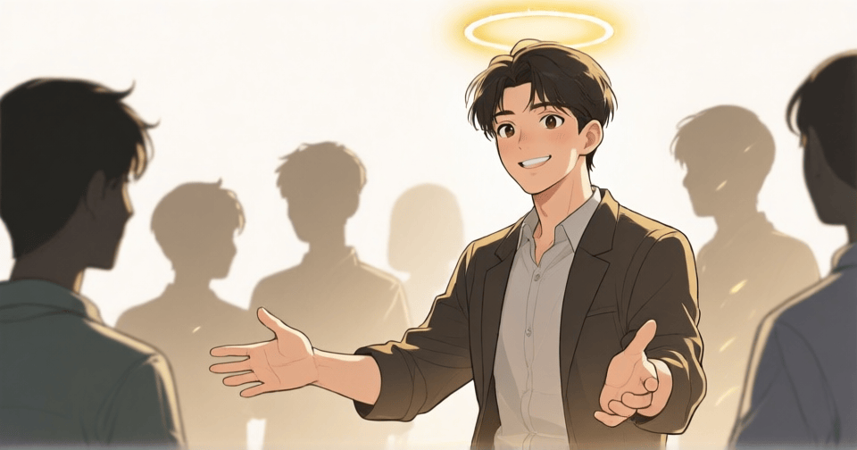 ENFJ 教育家—Webtoon 風格人格代表插圖