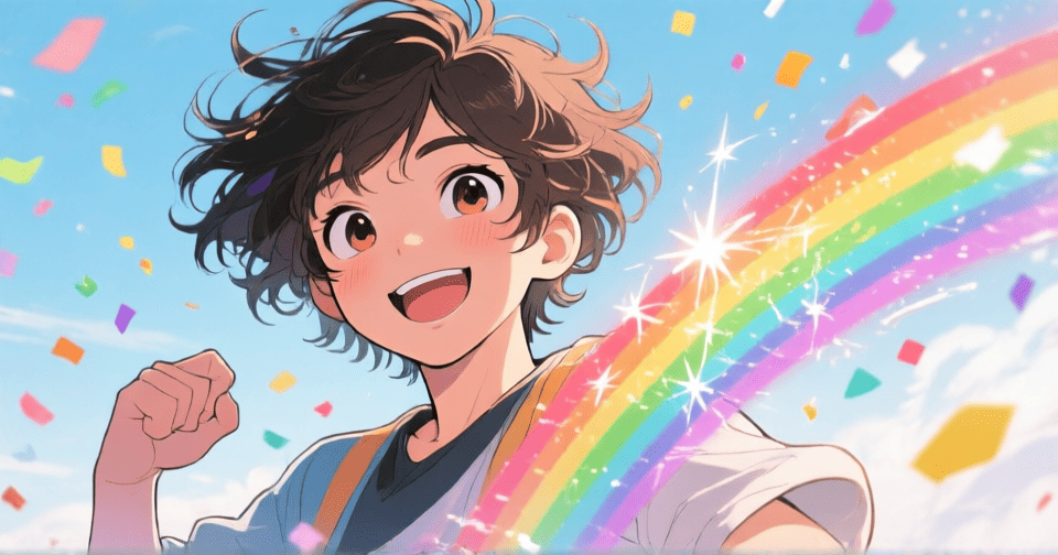 ENFP 自由靈魂—Webtoon 風格人格代表插圖