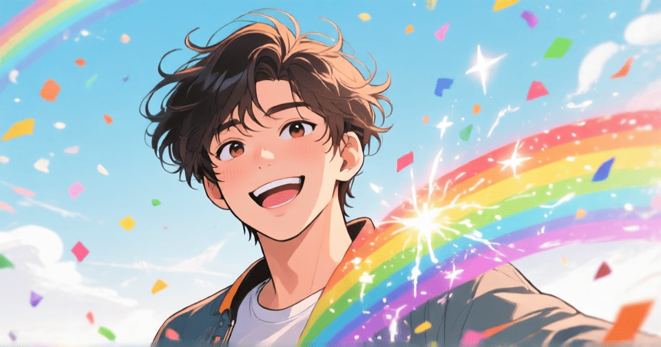 ENFP 自由靈魂—Webtoon 風格人格代表插圖