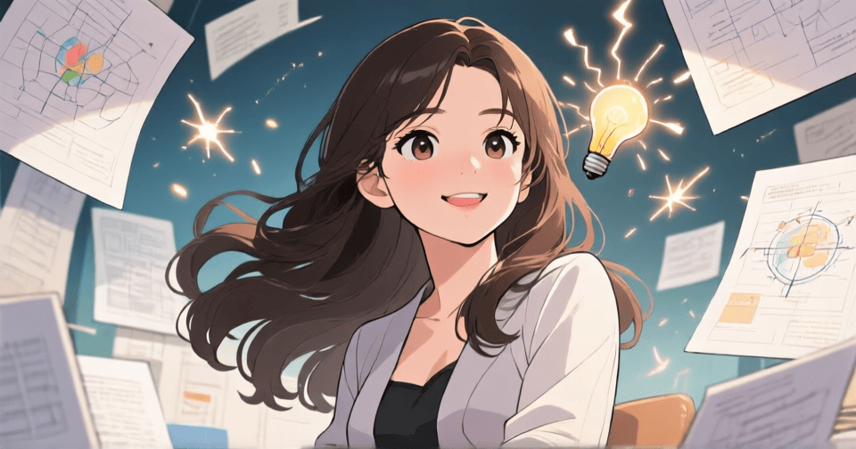 ENTP 創新者—Webtoon 風格人格代表插圖