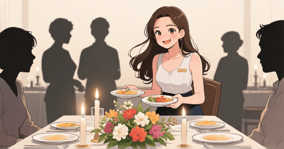 ESFJ 照顧者—Webtoon 風格人格代表插圖