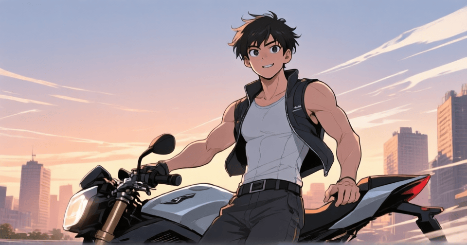 ESTP 冒險家—Webtoon 風格人格代表插圖