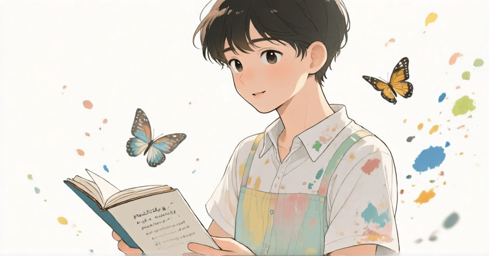 INFP 夢想家—Webtoon 風格人格代表插圖
