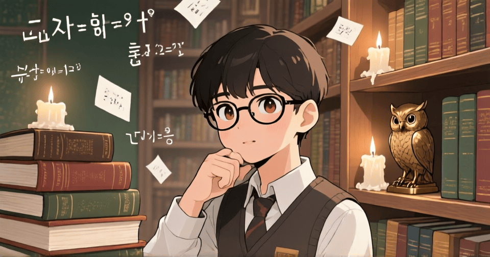 INTP 思想家—Webtoon 風格人格代表插圖