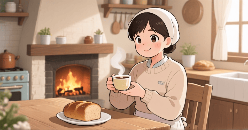ISFJ 守護天使—Webtoon 風格人格代表插圖