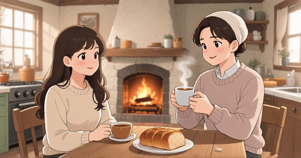 ISFJ 守護天使—Webtoon 風格人格代表插圖