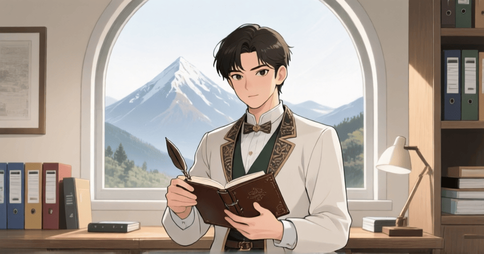 ISTJ 守護者—Webtoon 風格人格代表插圖