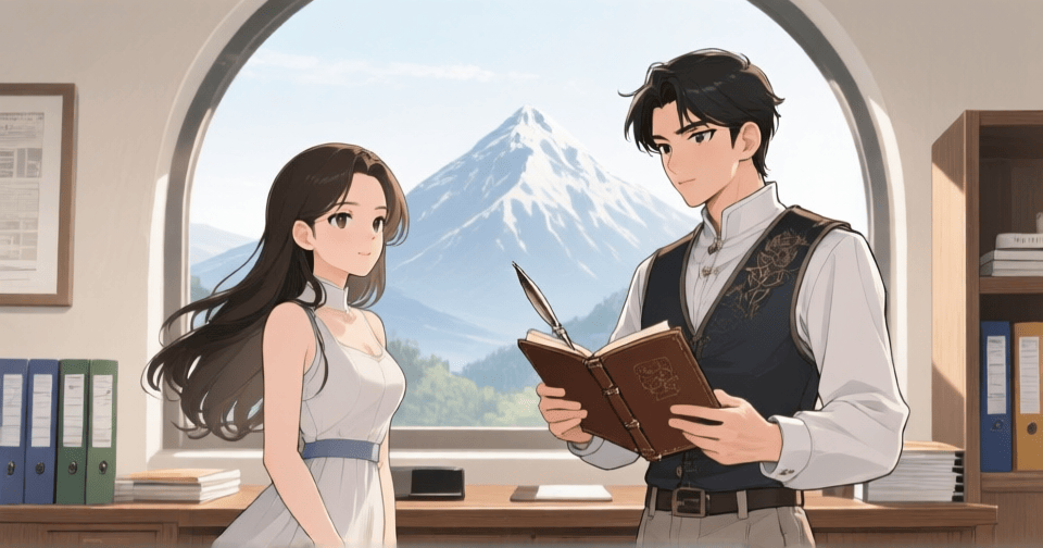 ISTJ 守護者—Webtoon 風格人格代表插圖