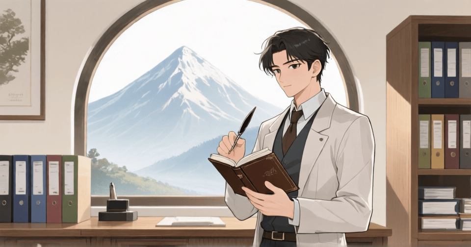 ISTJ 守護者—Webtoon 風格人格代表插圖
