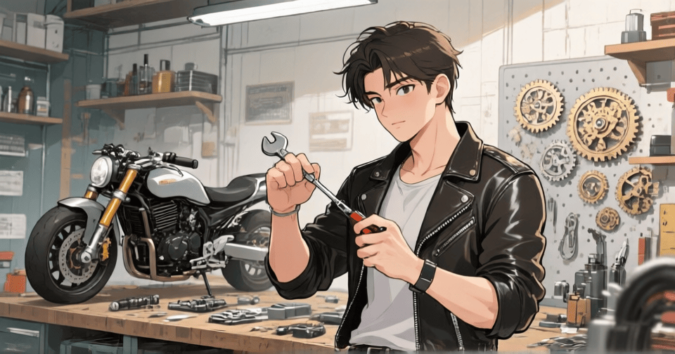 ISTP 巧匠—Webtoon 風格人格代表插圖